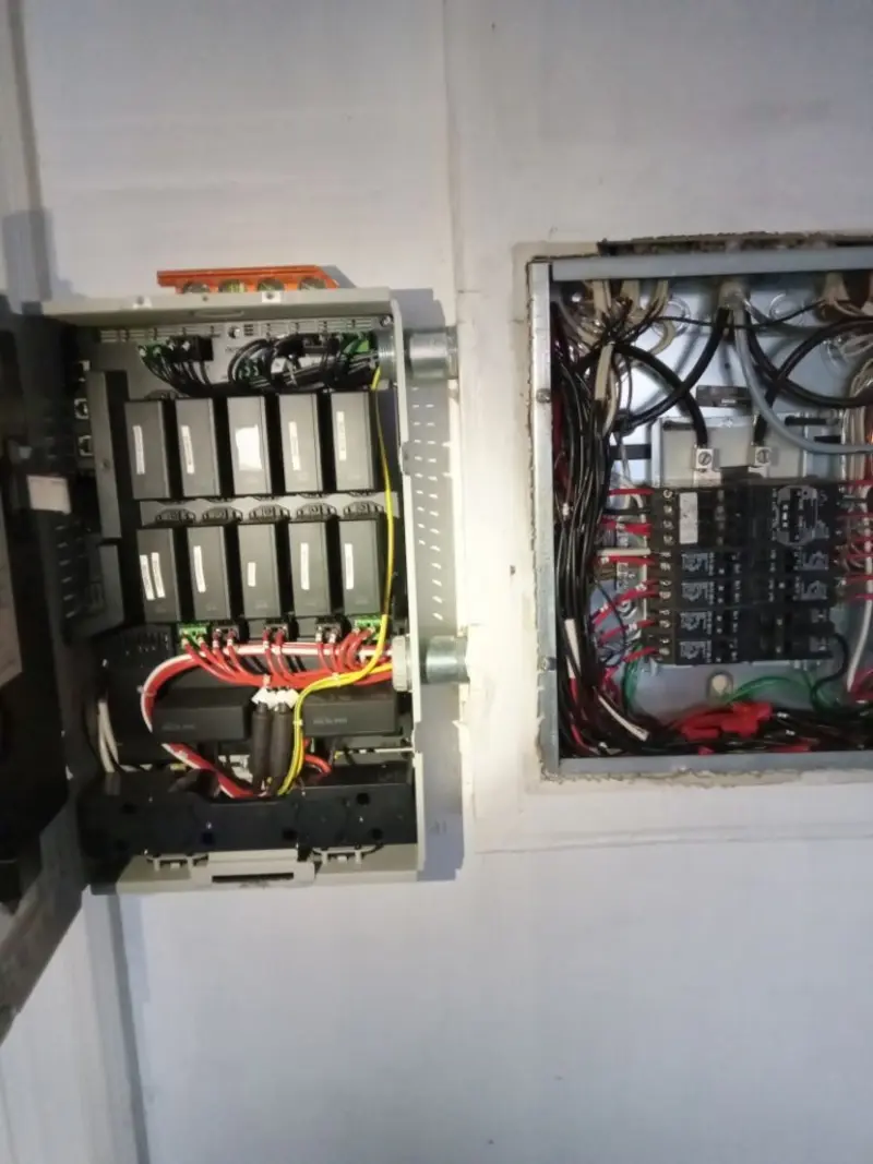 Electrical panel upgrade completed for Indoor Lighting Installation in Avon